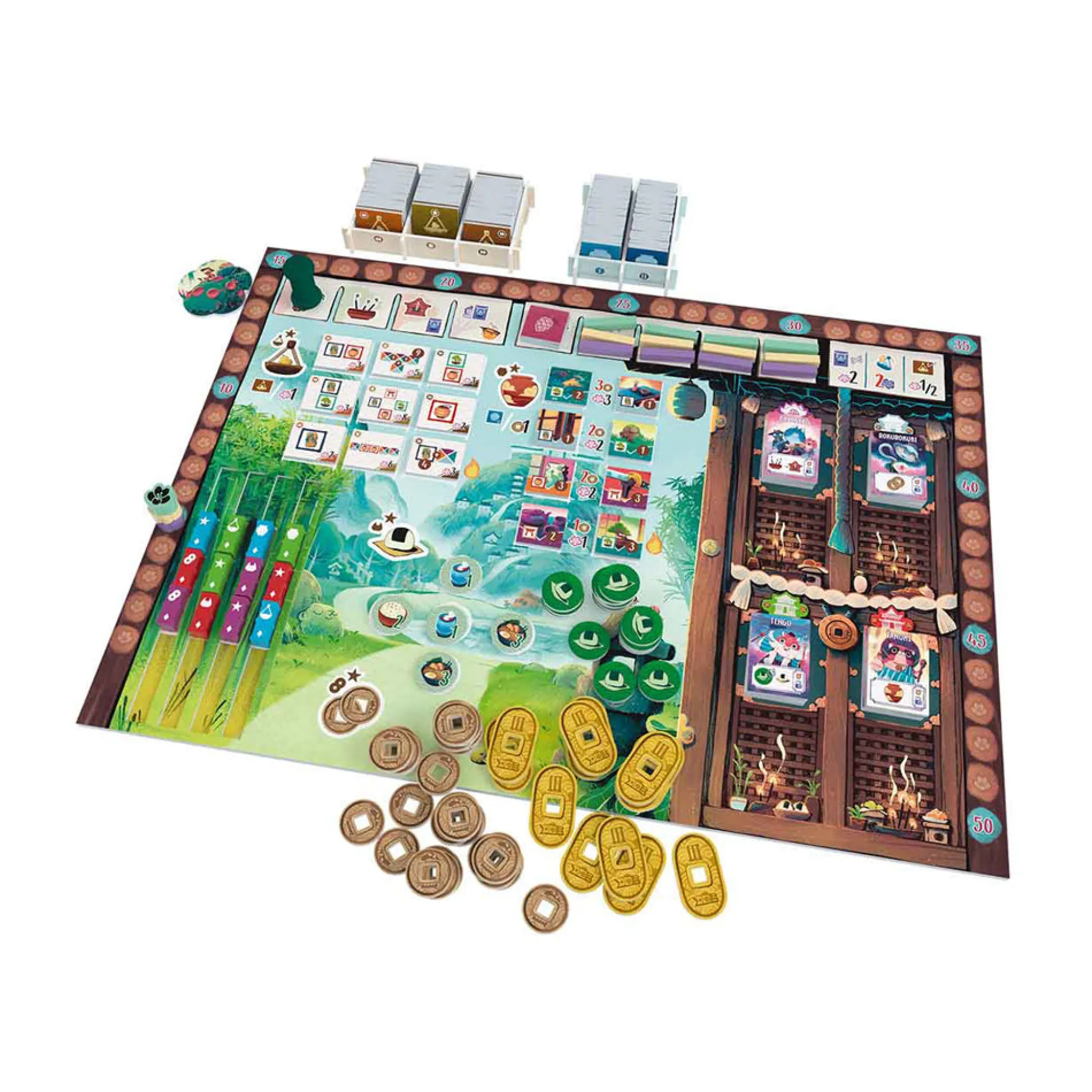 AreYouGame Bamboo Strategic Board Game by Devir* Board Games|Role-Playing Games