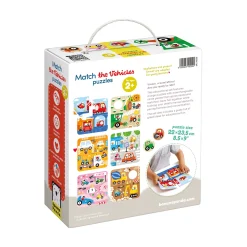 Educators Resource Banana Panda Educational Vehicle Adventure Puzzle Set - 6 pc* Puzzles