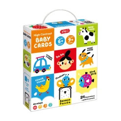 Educators Resource Banana Panda High Contrast Baby Cards – Visual Development Set 6m+ 9m+* Developmental Toys