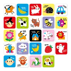 Educators Resource Banana Panda High Contrast Baby Cards – Visual Development Set 6m+ 9m+* Developmental Toys