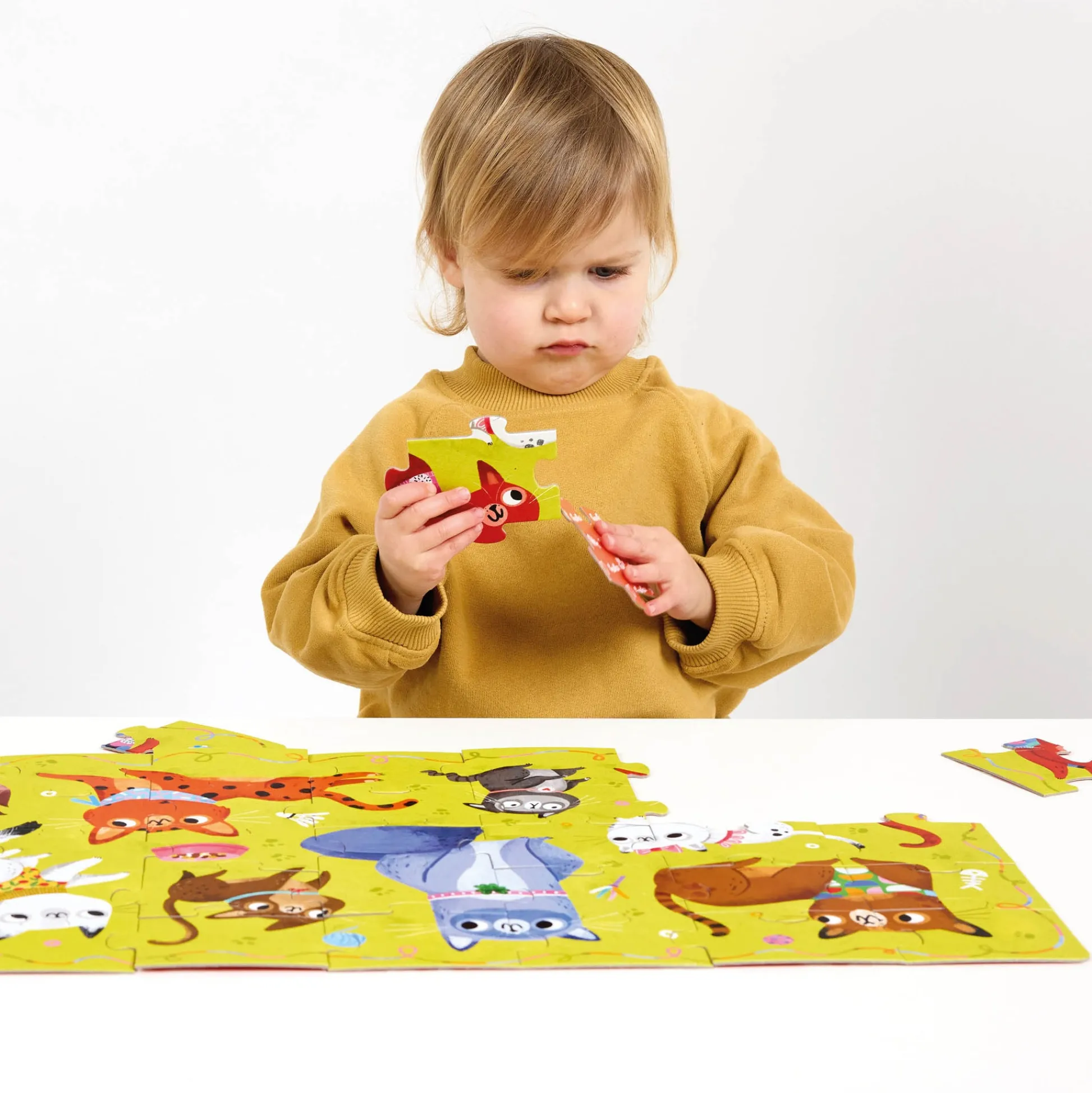 Educators Resource Banana Panda I Love Cats Puzzle - 40 pc* Puzzles