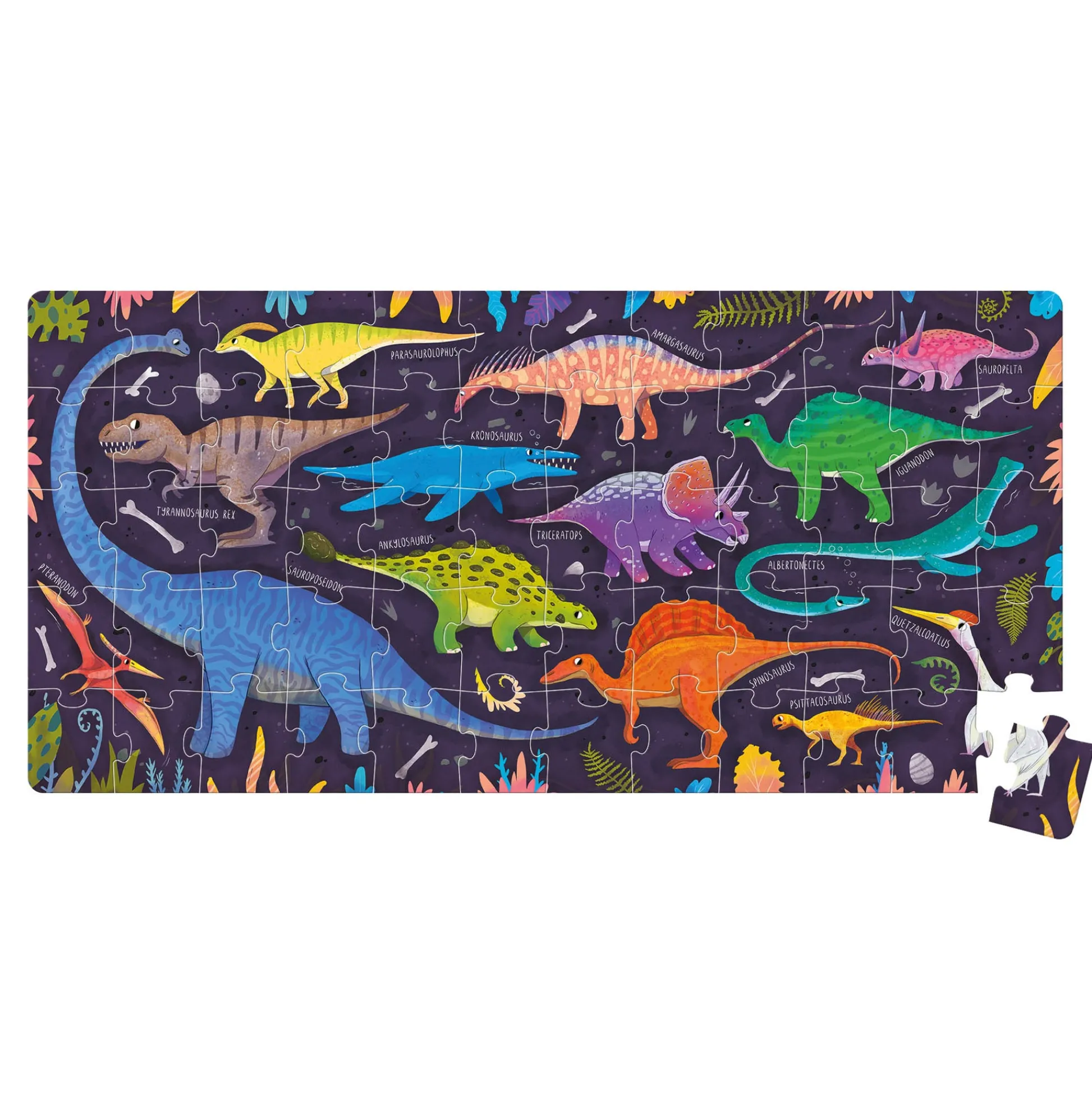 Educators Resource Banana Panda I Love Dinosaurs Puzzle - 60 pc* Puzzles