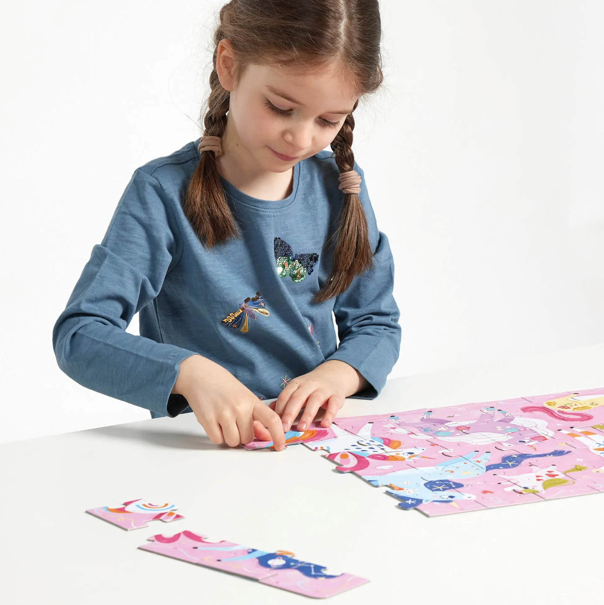 Educators Resource Banana Panda I Love Unicorns Puzzle - 60 pc* Puzzles