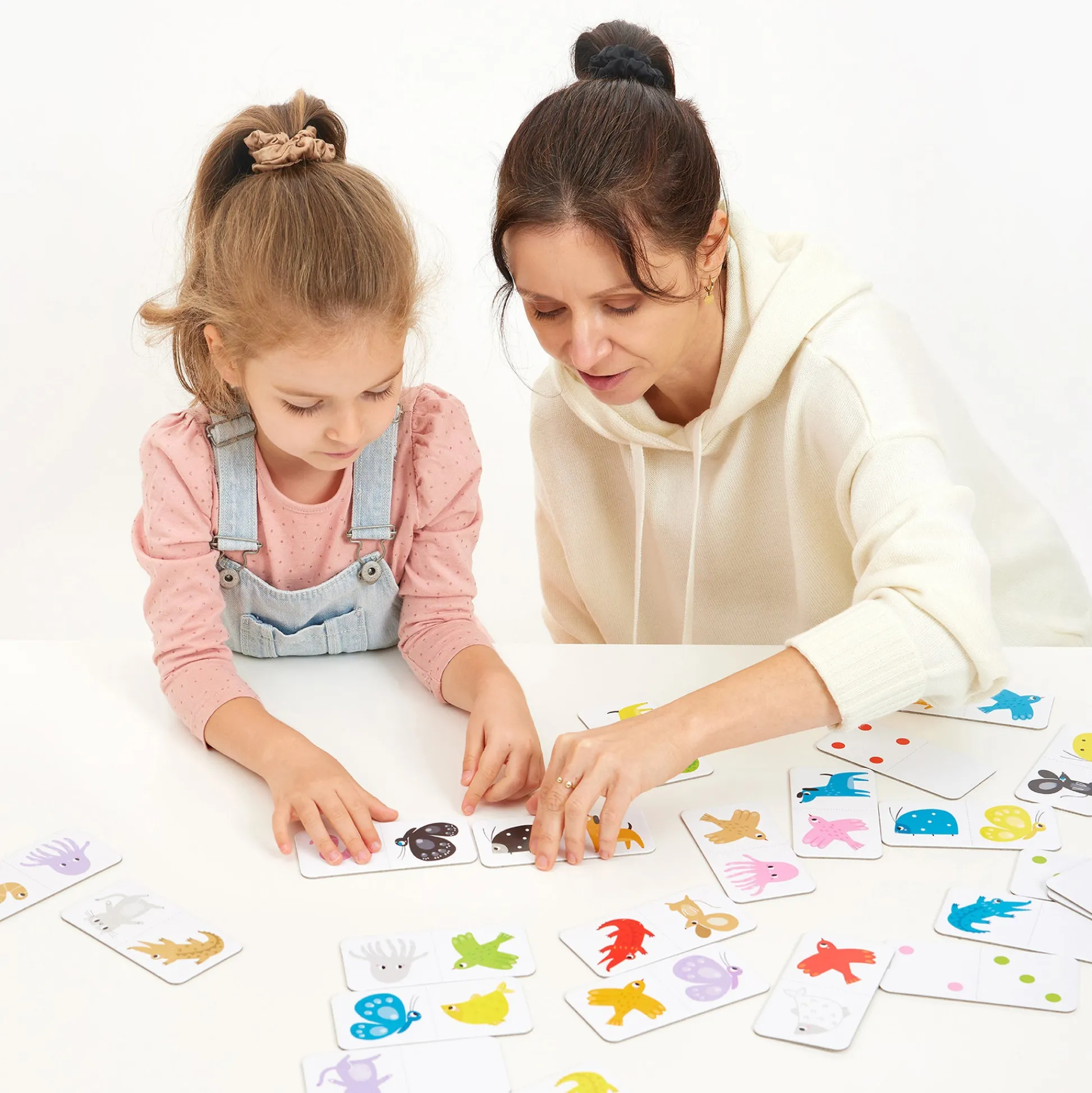Educators Resource Banana Panda Let's Play Color Dominoes - Vibrant Animal Edition - Age 2+* Dominoes & Tiles Games