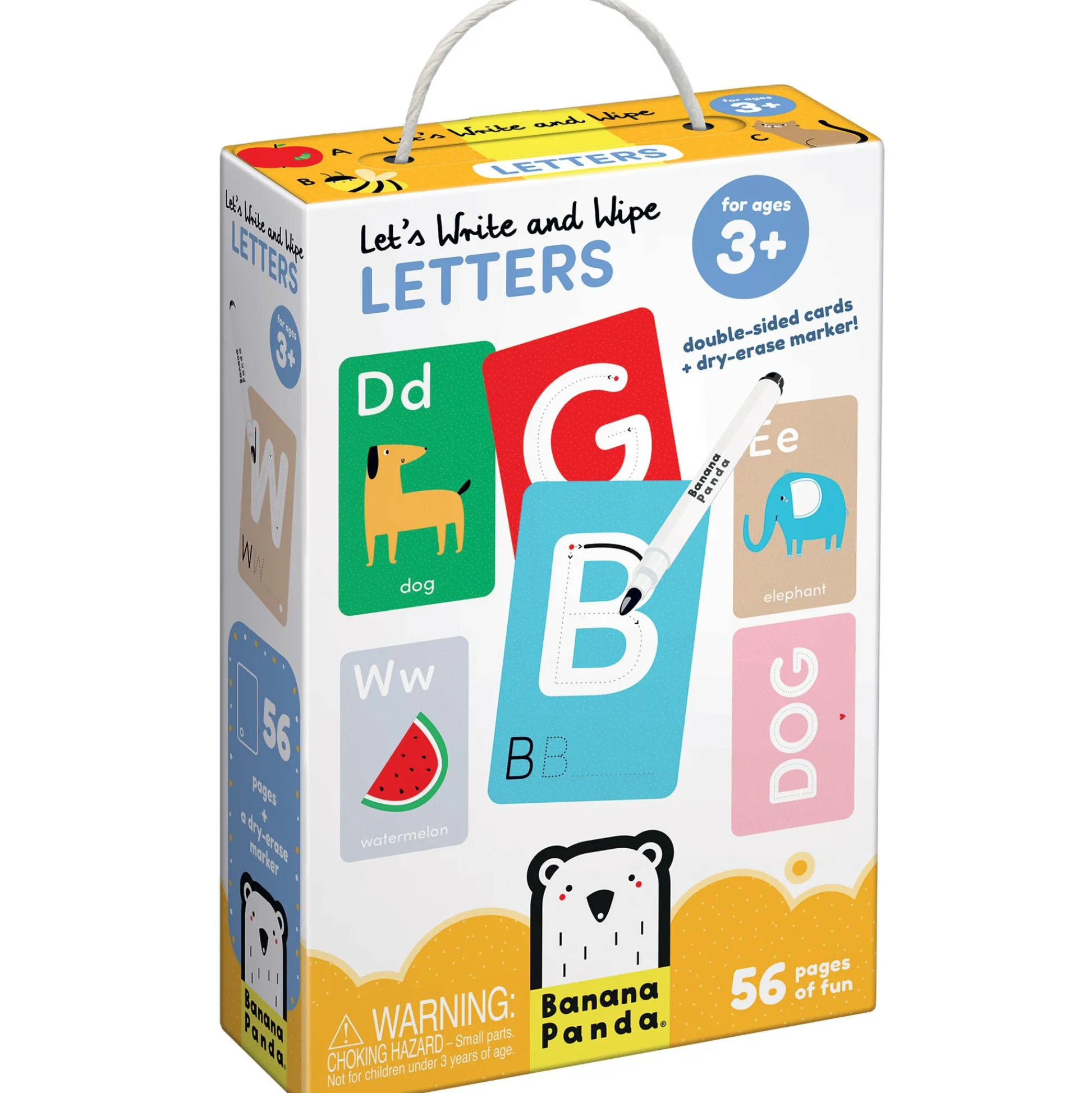 Educators Resource Banana Panda Let's Write and Wipe - Educational Letters Toy for Preschoolers* Preschool Education Toys & Activities