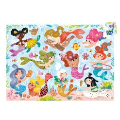 Educators Resource Banana Panda Magical Jumbo Puzzle Mermaids - 60 pc* Puzzles