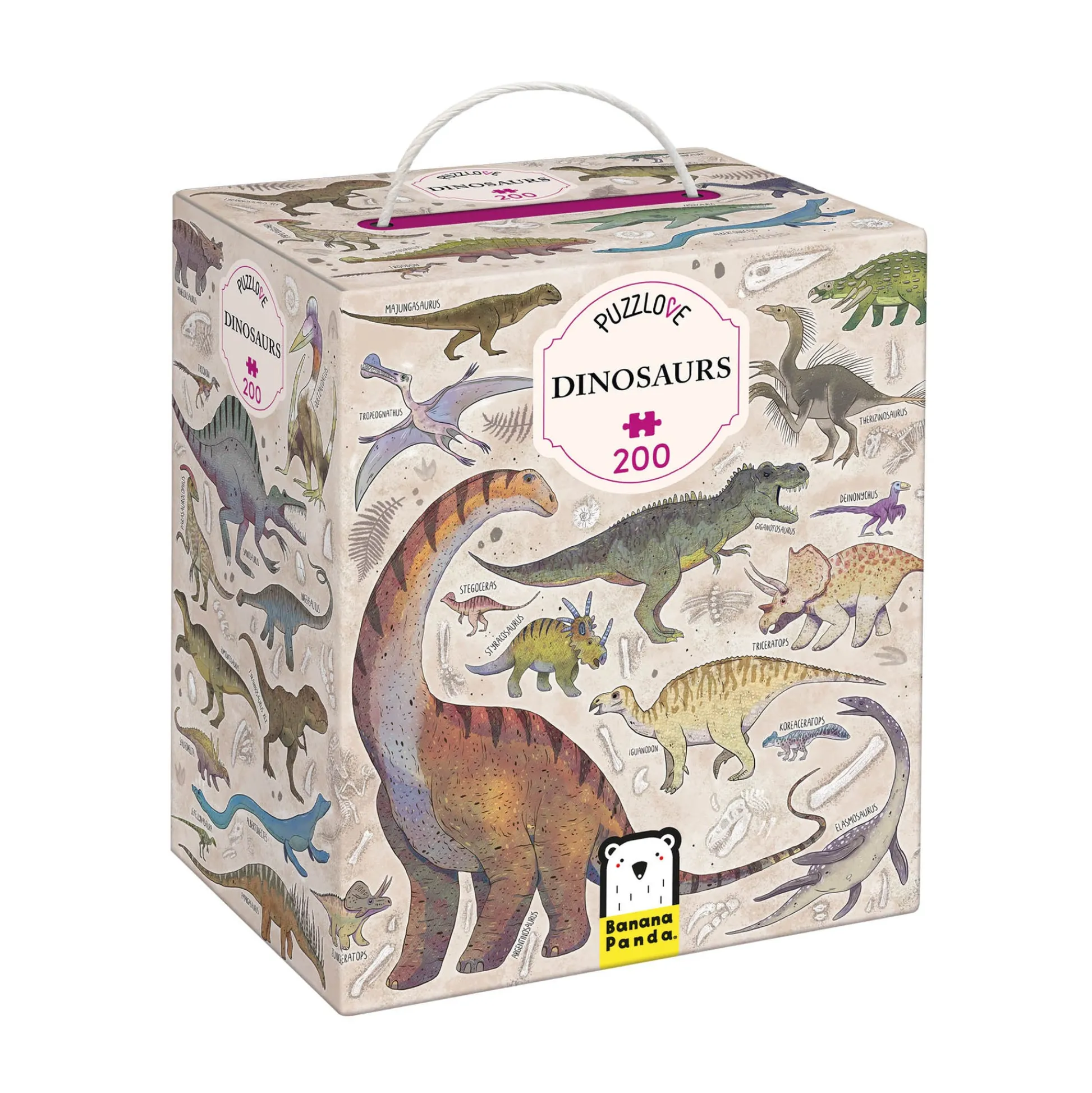 Educators Resource Banana Panda Puzzlove Dinosaurs Jigsaw Puzzle - 200 pc* Puzzles