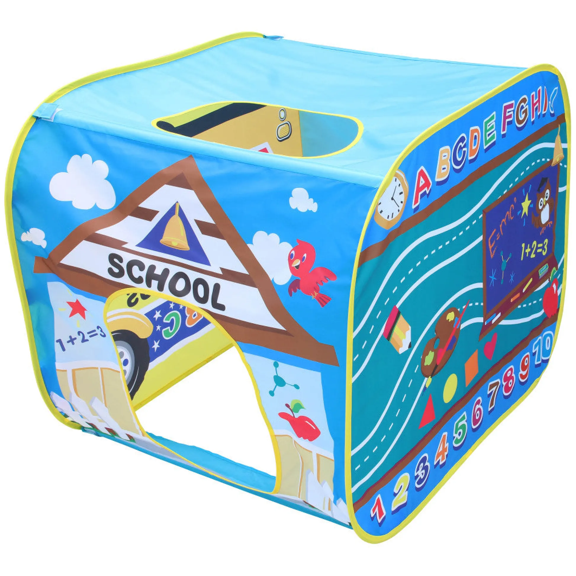 Flat River Group Banzai My Little School House Play Tent – Interactive Learning Fun* Tents, Tunnels & Playhouses|Social & Emotional Skills