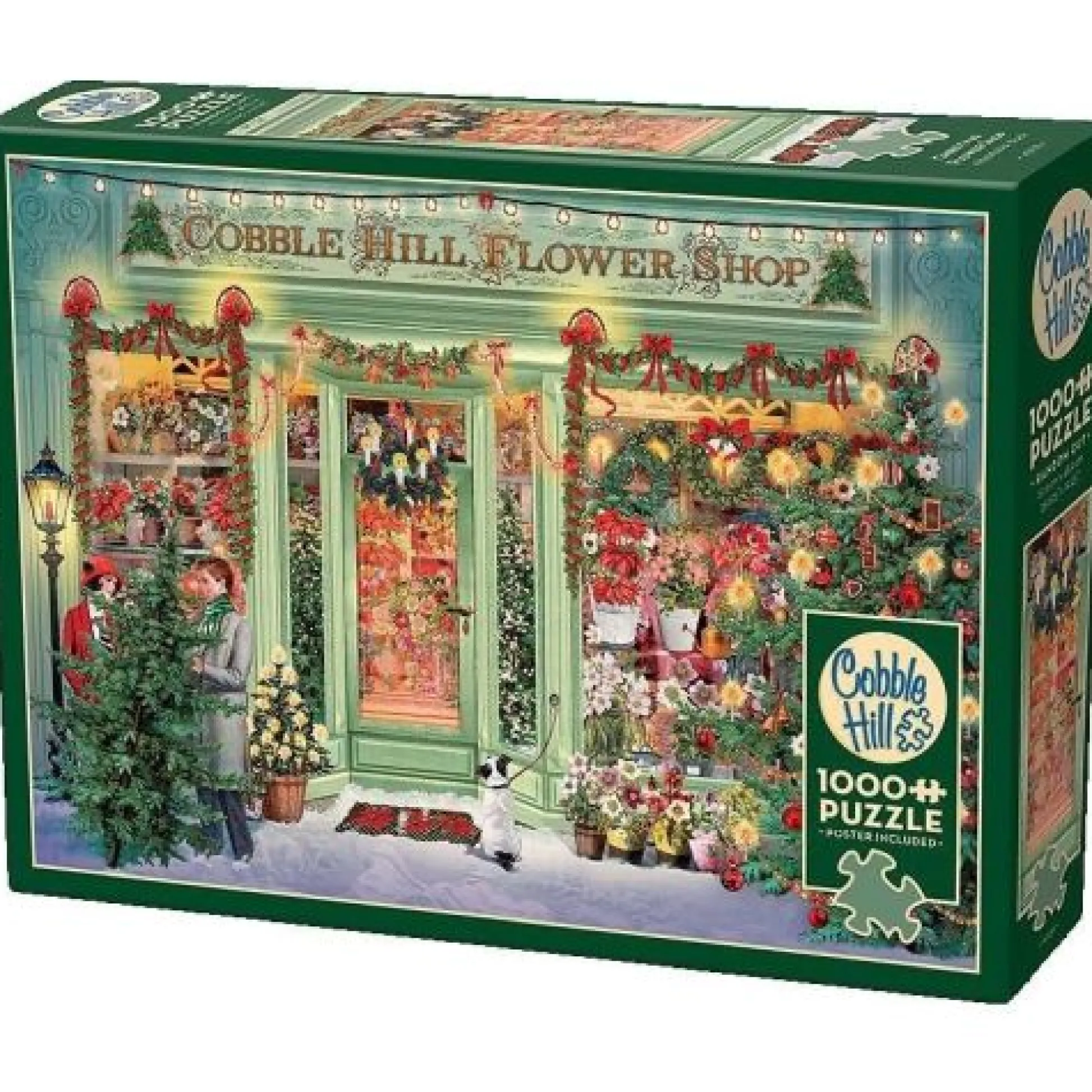 Calendar Holdings, LLC Barbara Behr Christmas Flower Shop Vintage-Themed Puzzle - 1000 pc* Puzzles