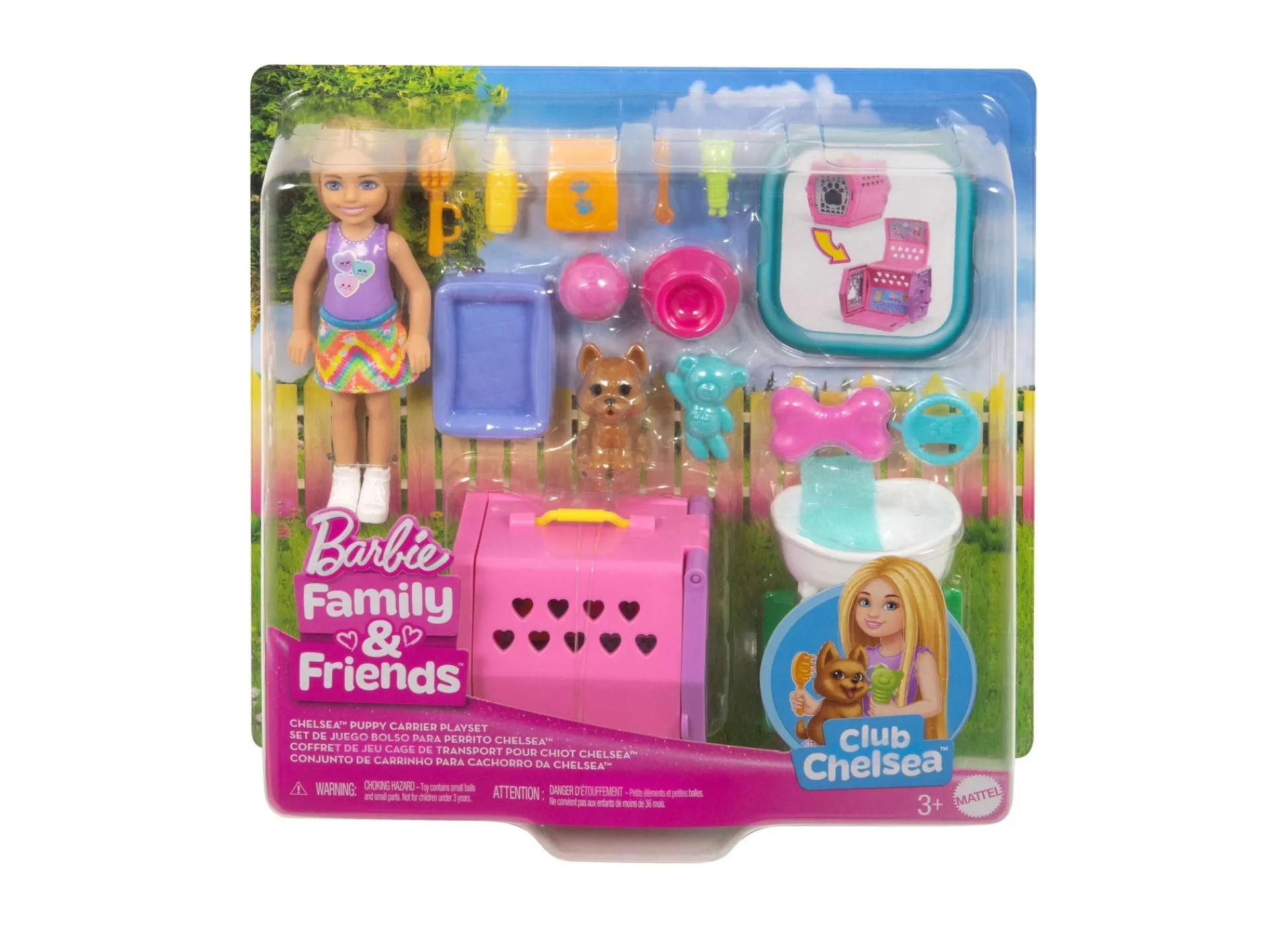Macy's - Supplier Barbie Chelsea Puppy Playset with Transformative Carrier and Doll* Stuffed Animals & Plush Toys