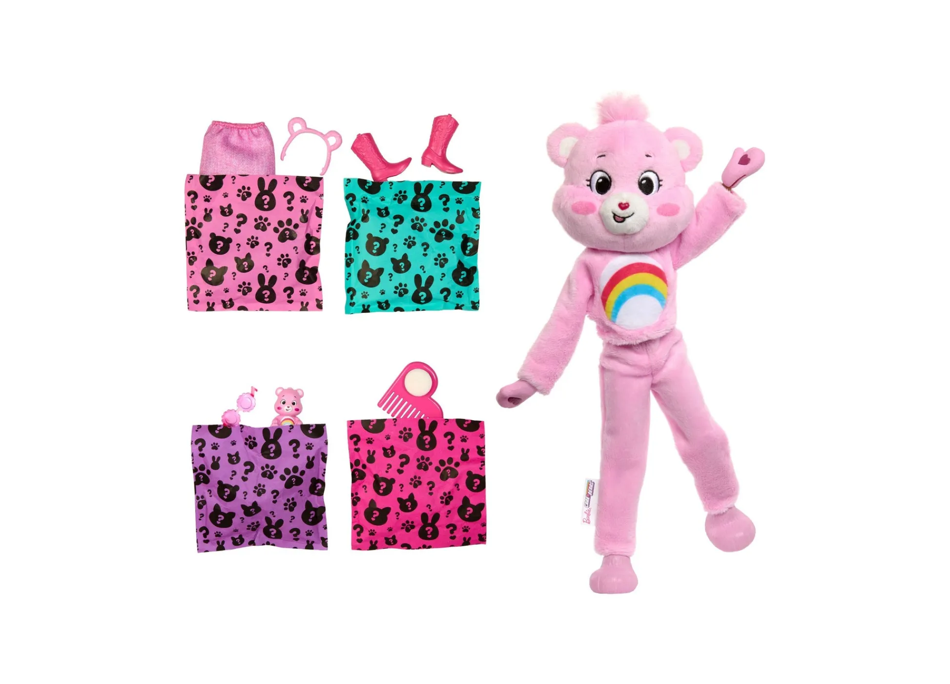 Macy's - Supplier Barbie Cutie Reveal - Cheer Bear Plush Costume Doll with 10 Surprises* Fashion Dolls|Stuffed Animals & Plush Toys