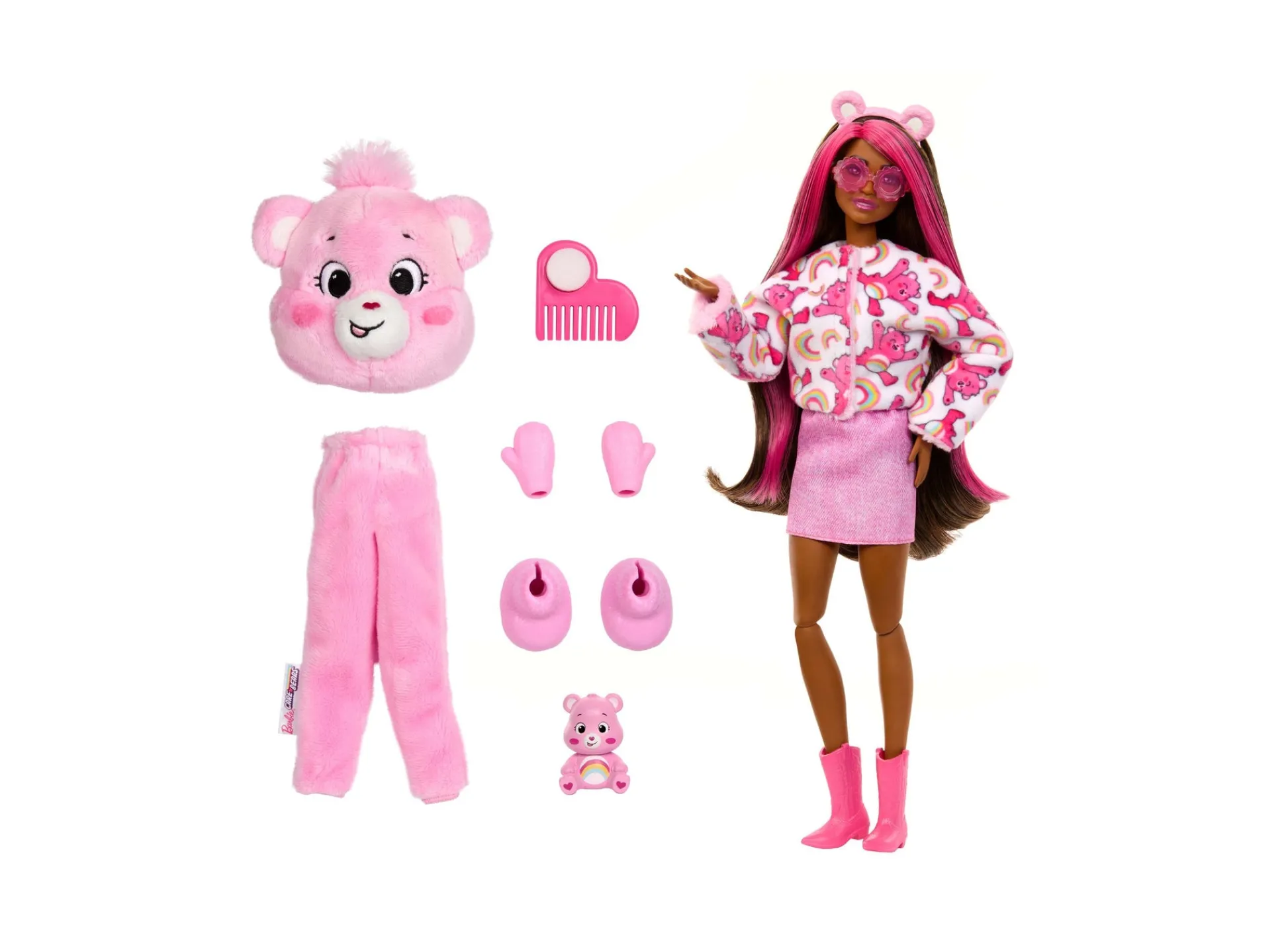 Macy's - Supplier Barbie Cutie Reveal - Cheer Bear Plush Costume Doll with 10 Surprises* Fashion Dolls|Stuffed Animals & Plush Toys