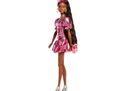 Macy's - Supplier Barbie Deluxe Style Fashion Doll - High Ponytail in Metallic Coral Dress* Fashion Dolls|Stuffed Animals & Plush Toys