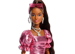 Macy's - Supplier Barbie Deluxe Style Fashion Doll - High Ponytail in Metallic Coral Dress* Fashion Dolls|Stuffed Animals & Plush Toys