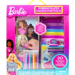 Flat River Group Barbie Fashion Creation Portfolio with Rubbing Plates by Tara Toy - Design & Customize Outfits* Drawing, Color & Painting