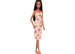Macy's - Supplier Barbie Fashionistas Doll 233 - Flower Checkered Midi Dress* Fashion Dolls|Stuffed Animals & Plush Toys