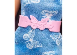 Macy's - Supplier Barbie Fashionistas Doll 231 - Purple Hair in Denim Butterfly Dress* Fashion Dolls|Stuffed Animals & Plush Toys