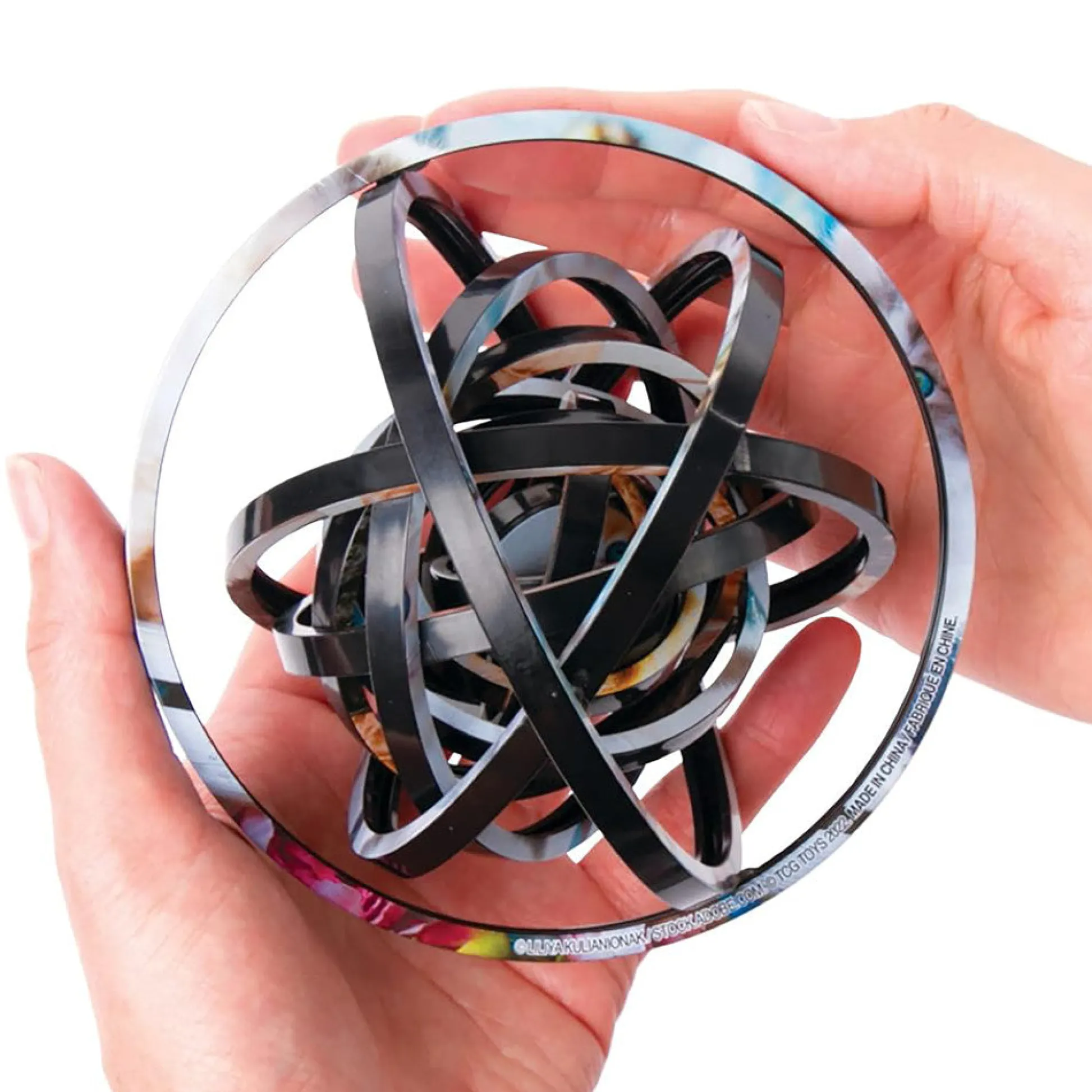 Flat River Group Barbie Glam Girls Spin Flip Puzzle - Double-Sided 12-Ring Game* Puzzles
