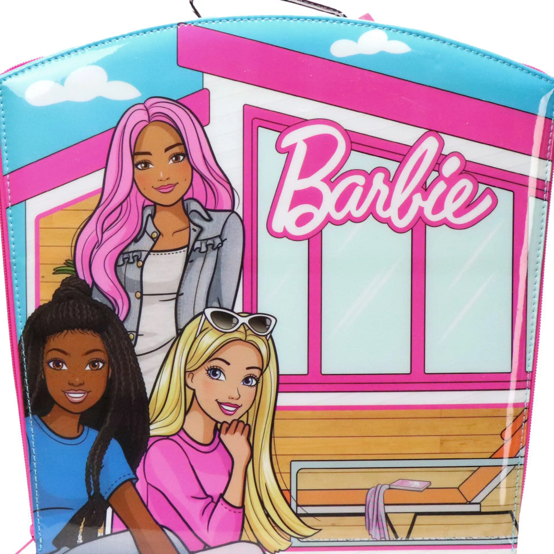 Flat River Group Barbie Store N' Play Doll Zipper Storage Case - Holds 8 Dolls* Stuffed Animals & Plush Toys