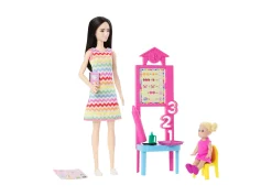 Macy's - Supplier Barbie Teacher Doll Set with Blonde Fashion Doll, Toddler Student & Classroom Accessories* Fashion Dolls|Stuffed Animals & Plush Toys