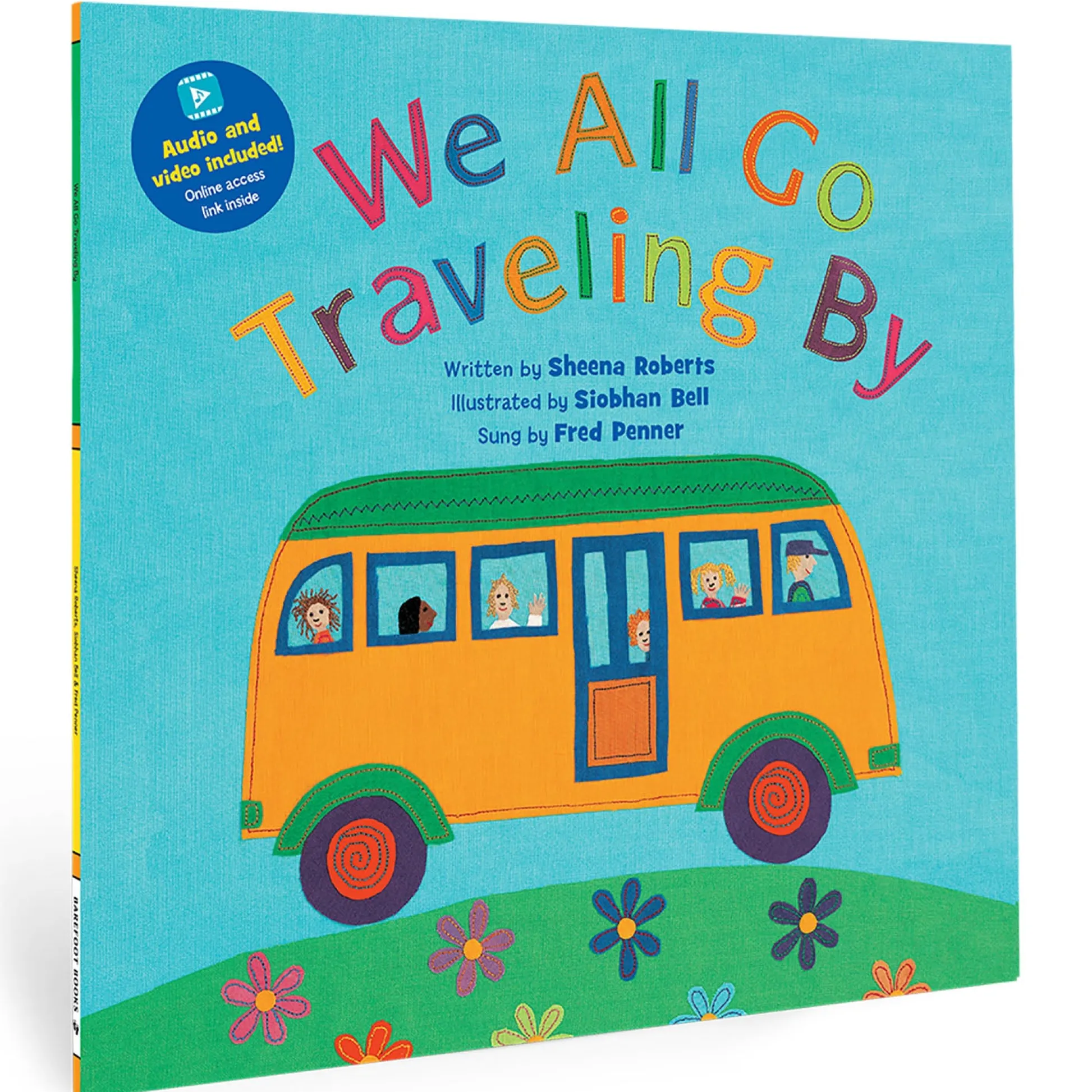 Educators Resource Barefoot Books Kindergarten Transportation Singalongs 4-Book Bundle*Kids Kids Books|Preschool Education Toys & Activities