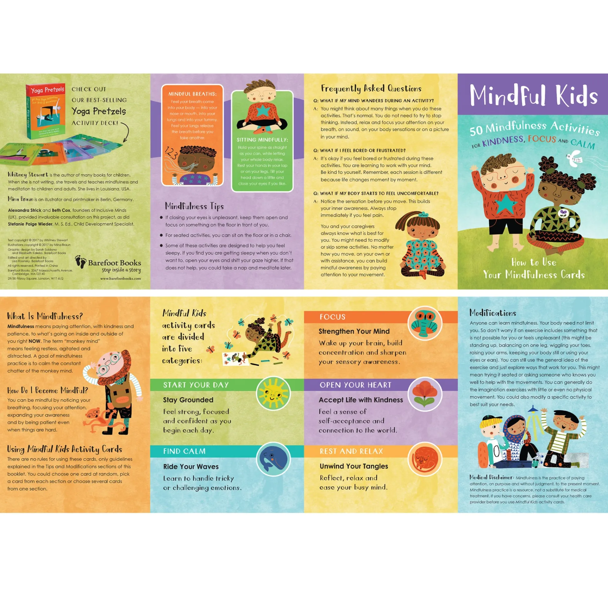 Educators Resource Barefoot Books Mindful Kids: Whimsical Activity Cards*Kids Kids Books|Social & Emotional Skills