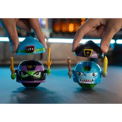 Flat River Group Battle Ballz: Bruiser & Ninjika Warriors Pack with Joysticks - Ages 5+* Action Figures