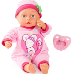 Flat River Group Bayer Design 13-inch First Words Baby Doll - Pink Mouse Outfit* Baby Dolls|Stuffed Animals & Plush Toys