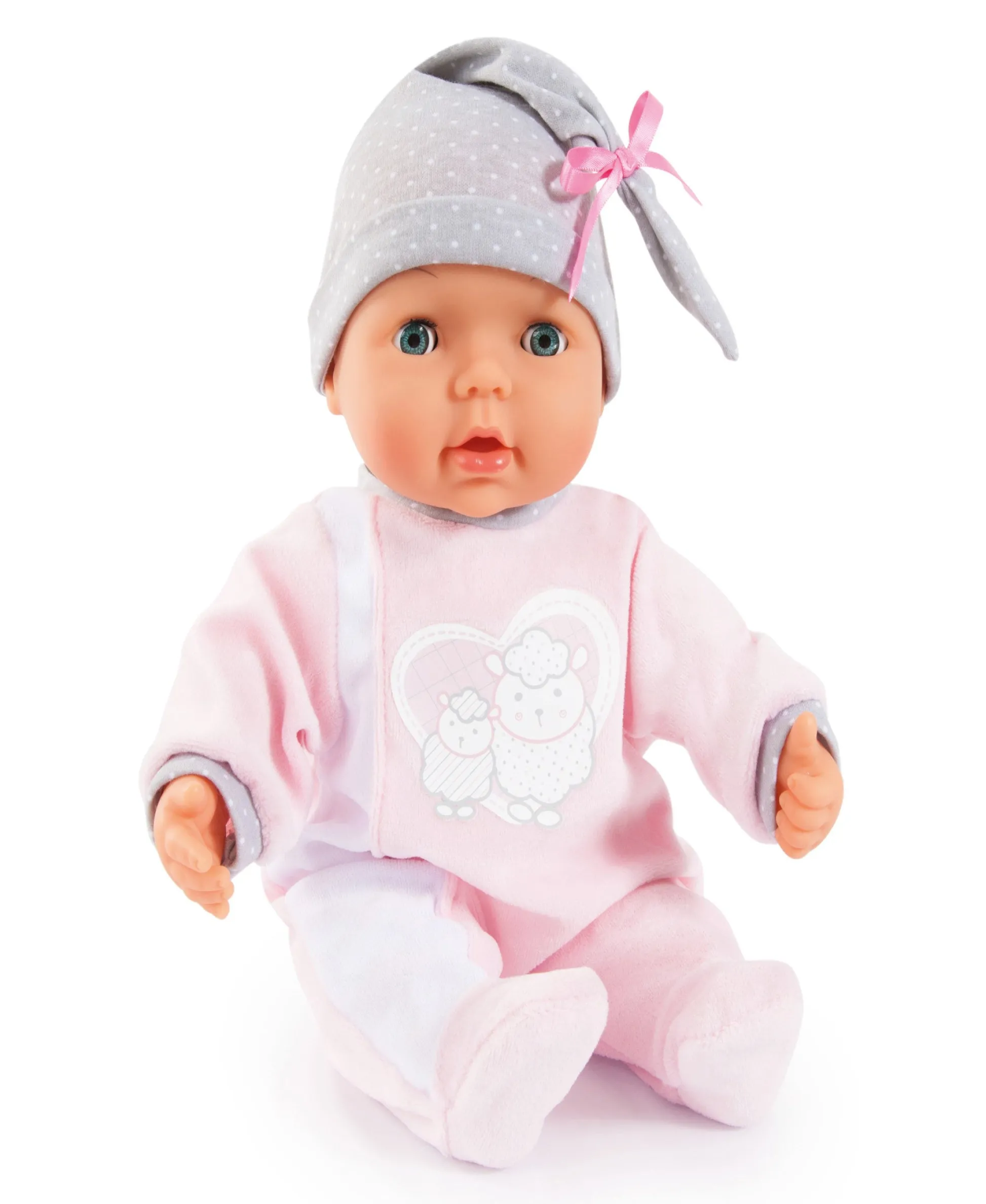Flat River Group Bayer Design My Piccolina 15" Interactive Baby Doll - Sleepy Eyes* Social & Emotional Skills|Interactive Dolls & Pets