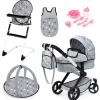 Flat River Group Bayer Design Xeo Dolls Pram and Accessories Set - Playtime Magic* Social & Emotional Skills|Stuffed Animals & Plush Toys