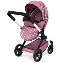 Flat River Group Bayer Design Xeo Pram Playset for Dolls - Pink, White, Stars* Stuffed Animals & Plush Toys