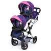Flat River Group Bayer Twin Doll Pram Neo, Adjustable Tandem Stroller* Stuffed Animals & Plush Toys|Social & Emotional Skills