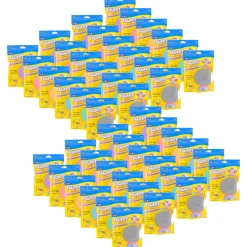 Educators Resource BAZIC Pastel Air Dry Modeling Clay 2 Oz., 48 Pack - Assorted Colors* Clay, Dough & Sand Art