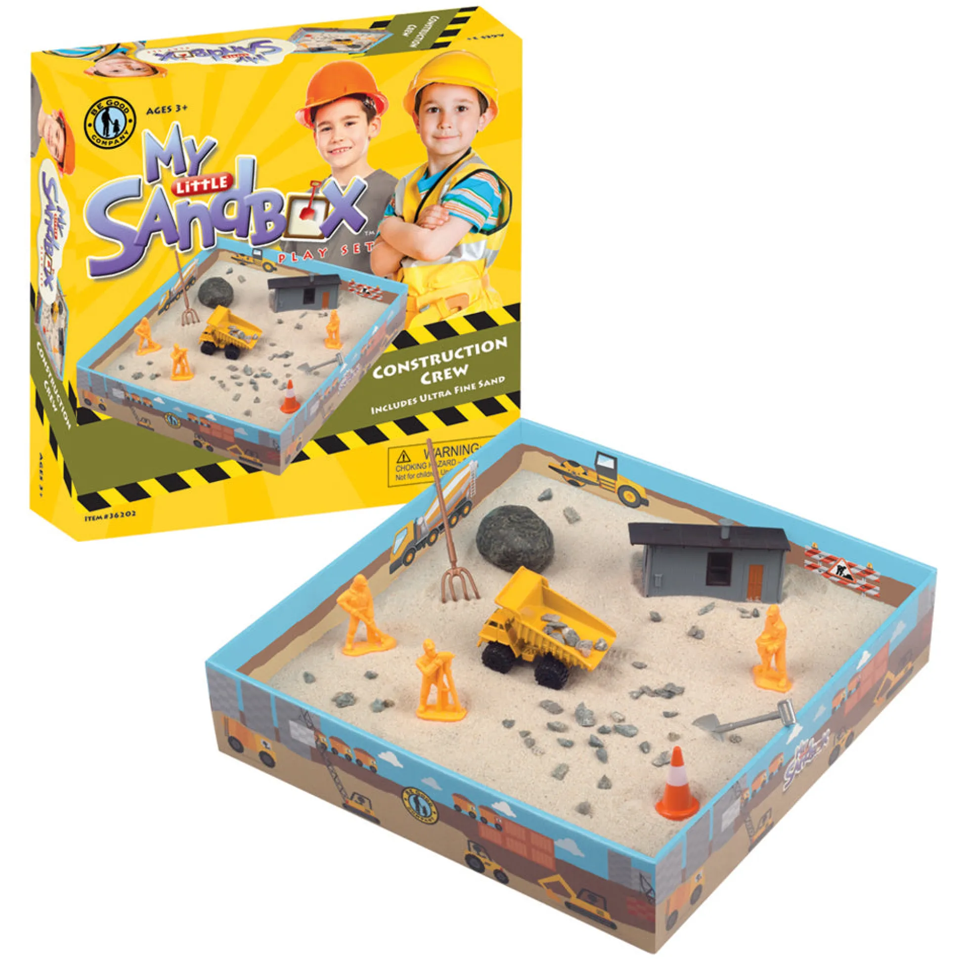 AreYouGame Be Good Company - My Little Sandbox - Construction Crew Play Set* Tools & Workshops|Dress Up
