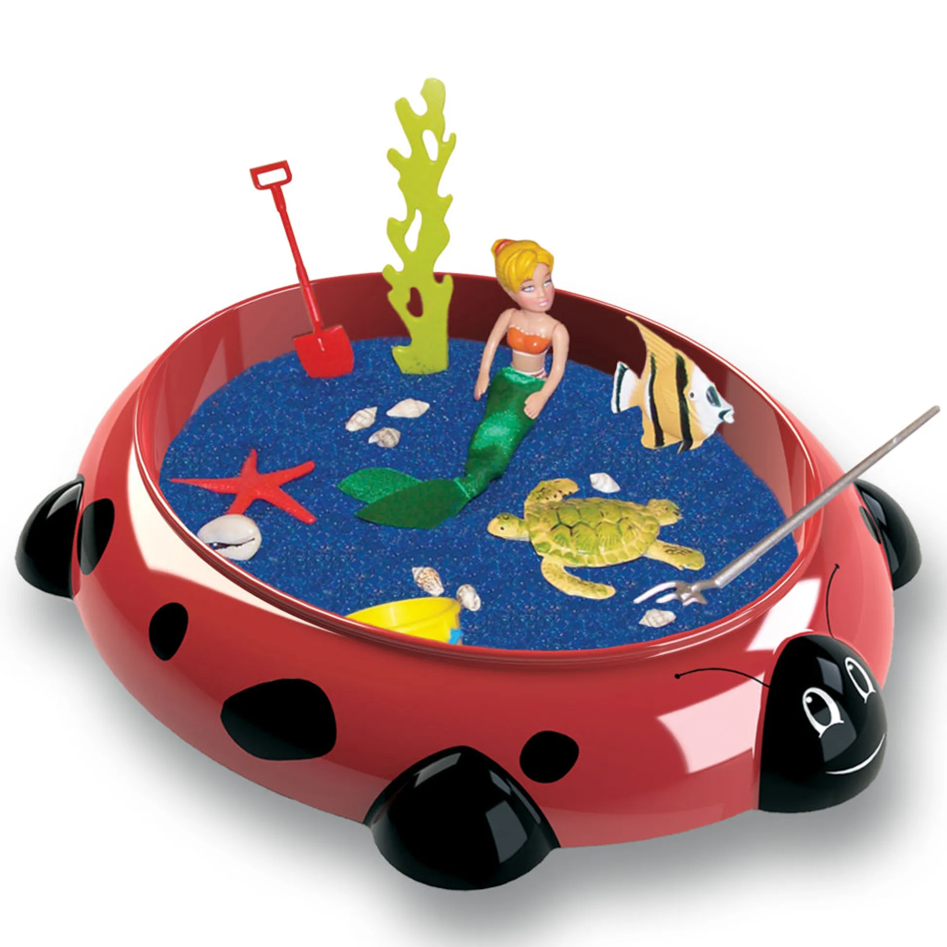 AreYouGame Be Good Company - Sandbox Critters Tabletop Play Set - Ladybug* Clay, Dough & Sand Art
