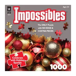 AreYouGame Be Puzzled Celebrate with Holiday Sparkle Jigsaw Puzzle - 1000 pc* Puzzles