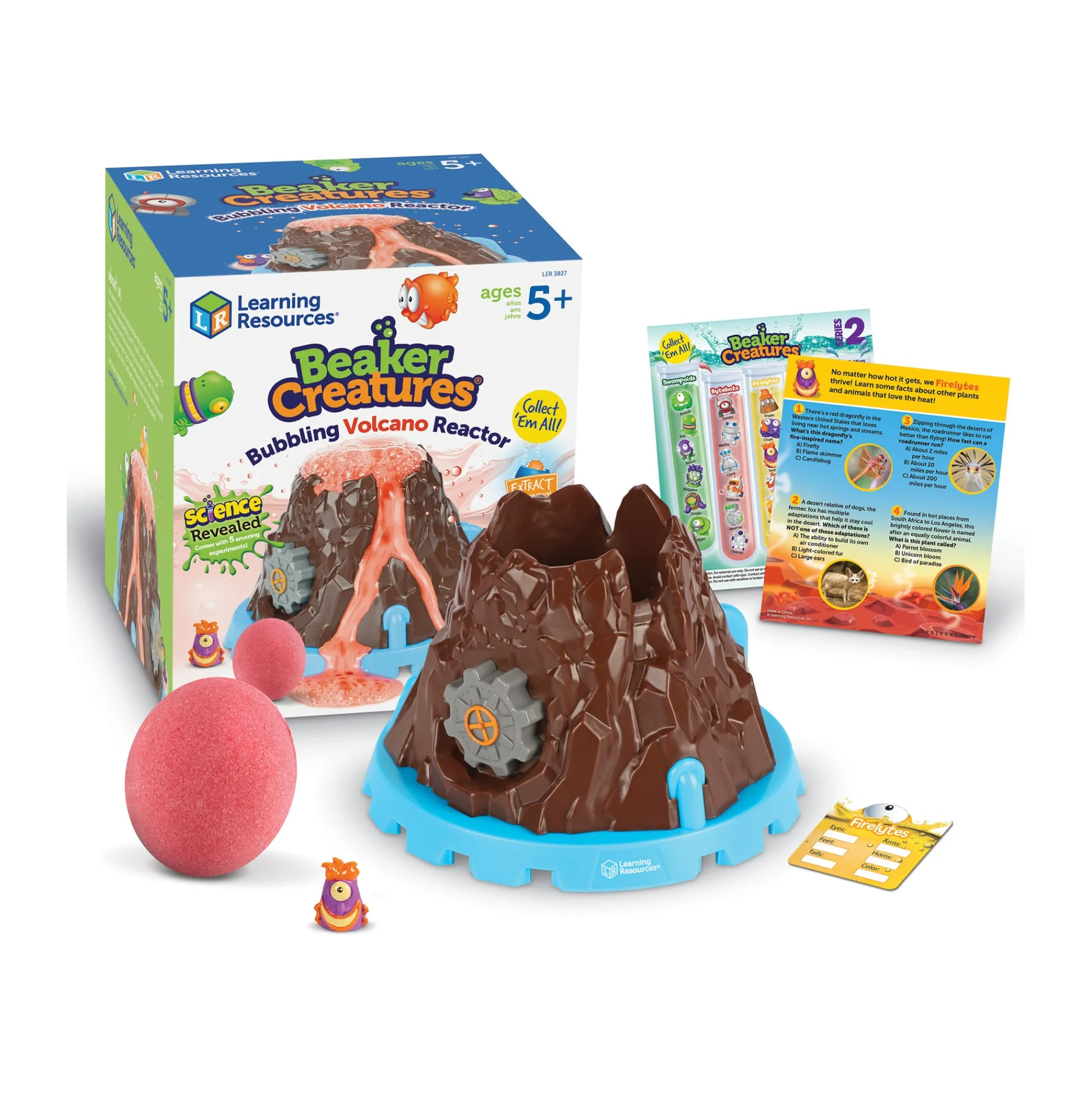 AreYouGame Beaker Creatures Bubbling Volcano Reactor Science Kit* Science & Discovery