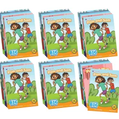 Educators Resource Beanstalk Books 6-Piece Decodable Big Books Fiction Set*Kids Reading, Writing & Speech|Kids Books