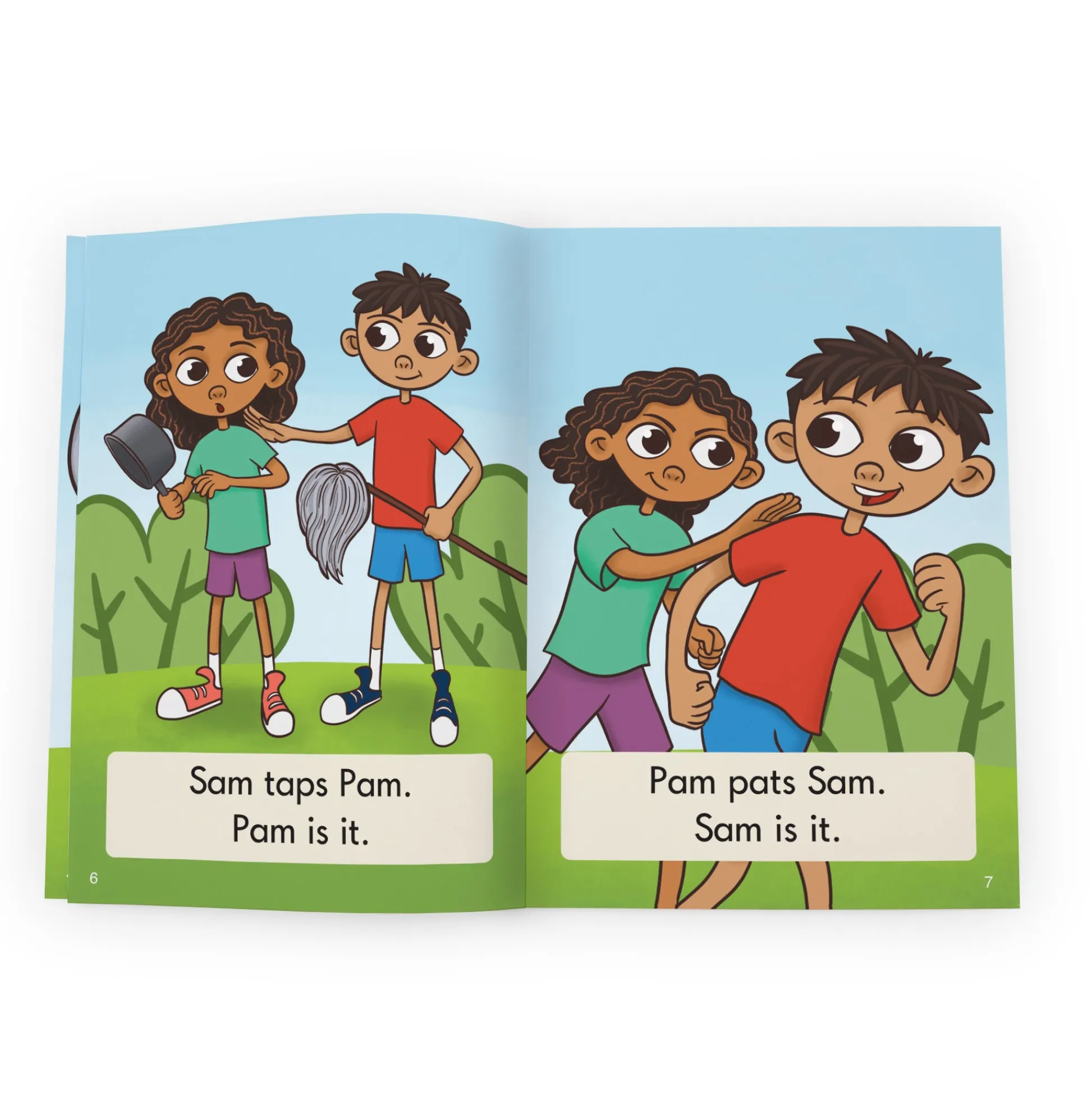 Educators Resource Beanstalk Books 6-Piece Decodable Big Books Fiction Set*Kids Reading, Writing & Speech|Kids Books