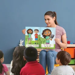 Educators Resource Beanstalk Books 6-Piece Decodable Big Books Fiction Set*Kids Reading, Writing & Speech|Kids Books