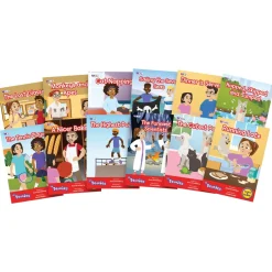 Flat River Group Beanstalk Books: The Beanies Hi-Lo Diversity Decodables - 12 Book Set, Phase 6*Kids Reading, Writing & Speech|Kids Books