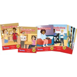 Flat River Group Beanstalk Books: The Beanies Hi-Lo Diversity Decodables - 12 Book Set, Phase 6*Kids Reading, Writing & Speech|Kids Books