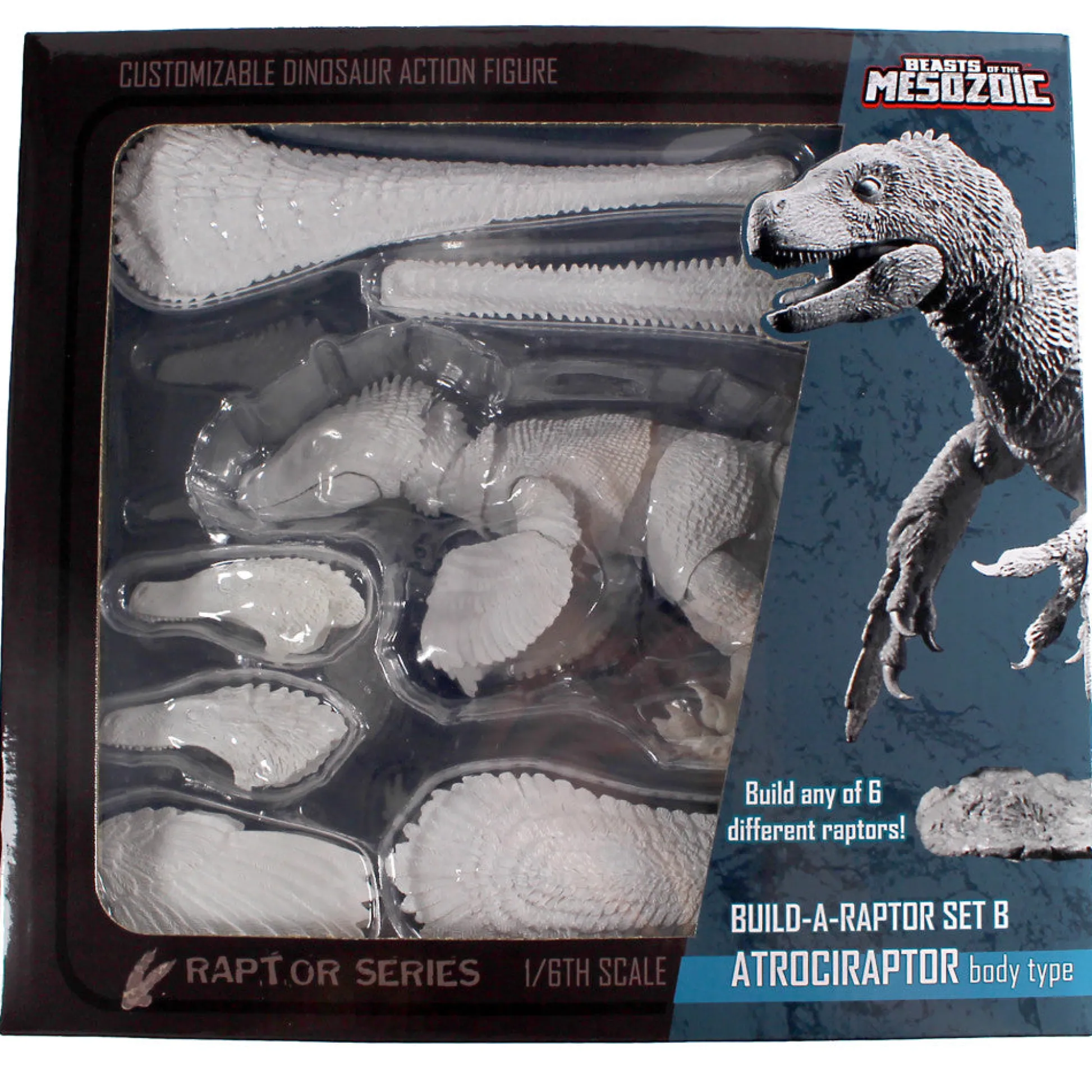 Flat River Group Beasts of the Mesozoic: Build-A-Raptor Atrociraptor 1/6th Action Figure* Collectible Figures & Playsets