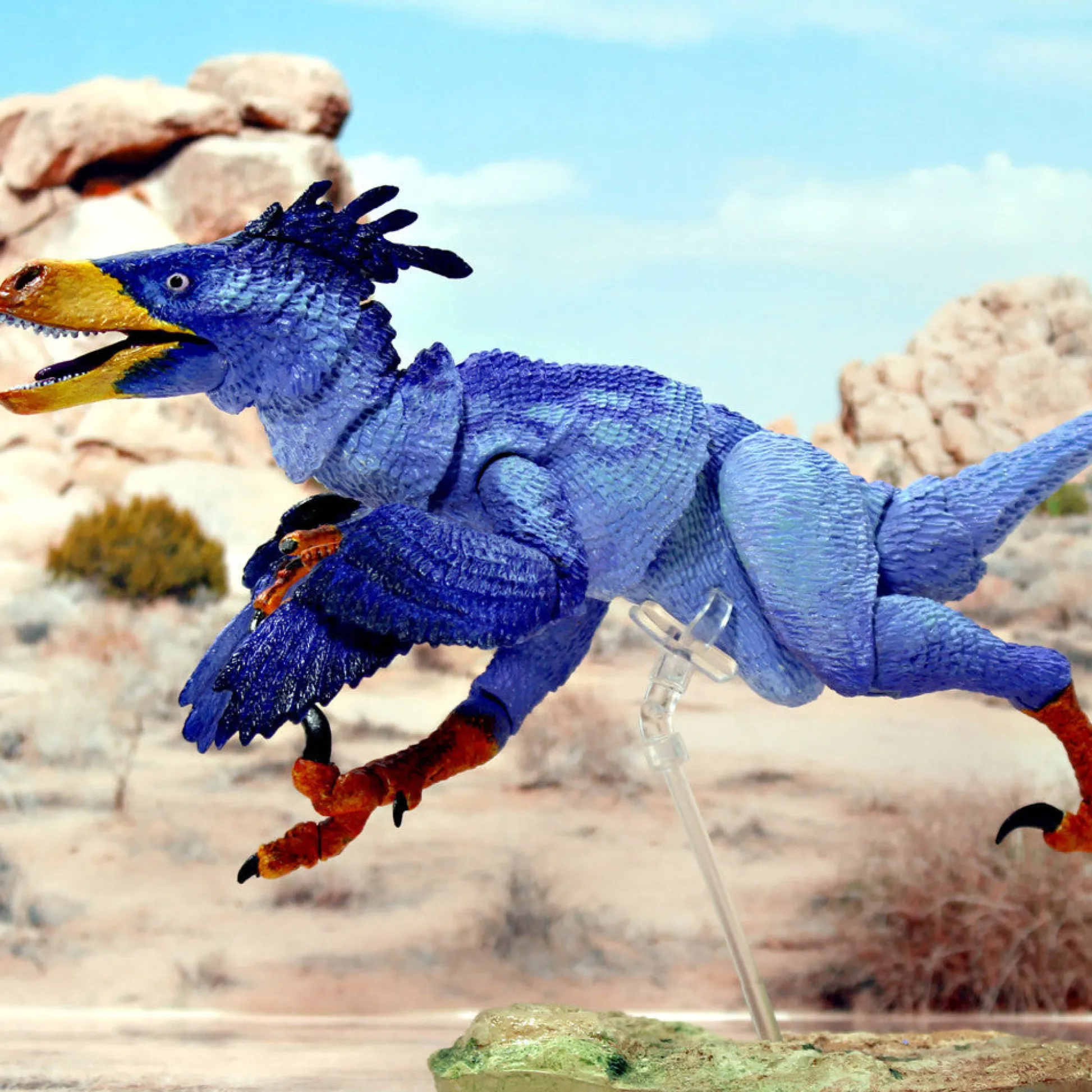 Flat River Group Beasts of the Mesozoic: Saurornitholestes Sullivani - Dynamic Dinosaur Action Figure* Collectible Figures & Playsets