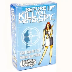 Flat River Group Before I Kill You, Mister Spy Card Game by Cheapass Games* Card Games|Social & Emotional Skills