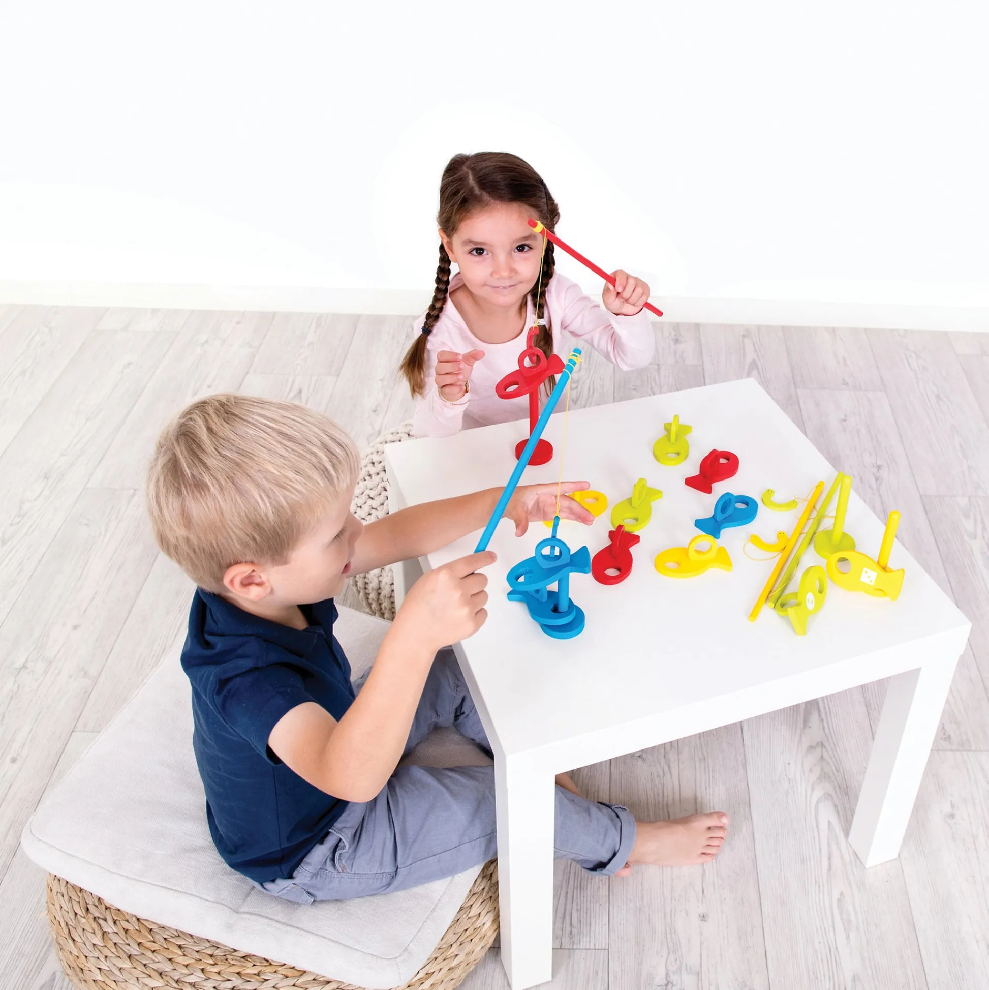 Educators Resource Beleduc Fishing Fever Colorful Wooden Fishing Game* Role-Playing Games|Board Games