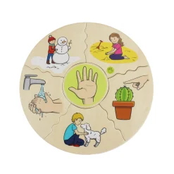 Educators Resource Beleduc Humanico 5 Senses Puzzle - Sensory Exploration Game* Puzzles