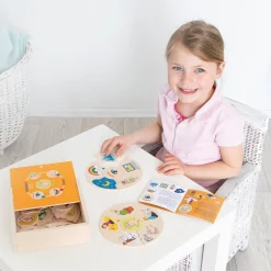 Educators Resource Beleduc Humanico 5 Senses Puzzle - Sensory Exploration Game* Puzzles