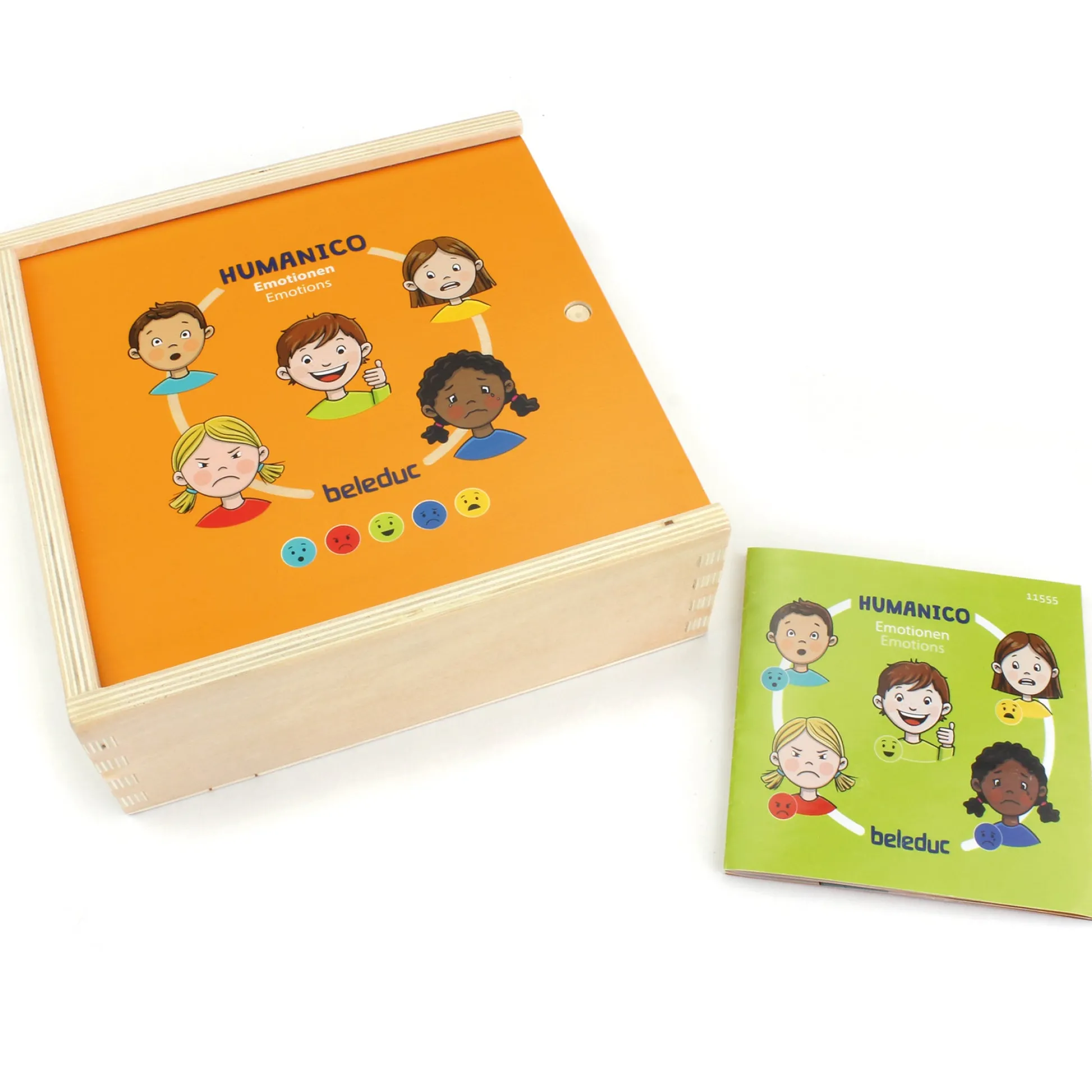 Educators Resource Beleduc Humanico Emotions Puzzles - Social-Emotional Learning Game* Puzzles|Social & Emotional Skills