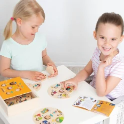 Educators Resource Beleduc Humanico Emotions Puzzles - Social-Emotional Learning Game* Puzzles|Social & Emotional Skills